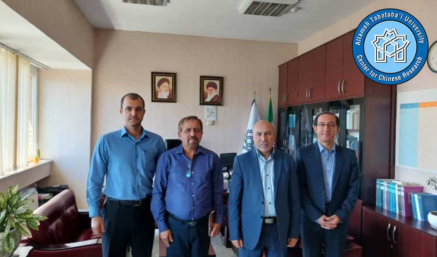 دیدار با نمایندۀ دانشگاه نرمال جنگجوی چین، دربارۀ پذیرش دانشجویان مشترک دکتری و پسادکتری